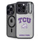 Texas Christian University Horned Frogs Logo Print iPhone 15 Pro Kickstand Case